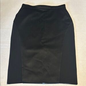 Altuzarra Black Pencil Skirt 100% Wool Size 40